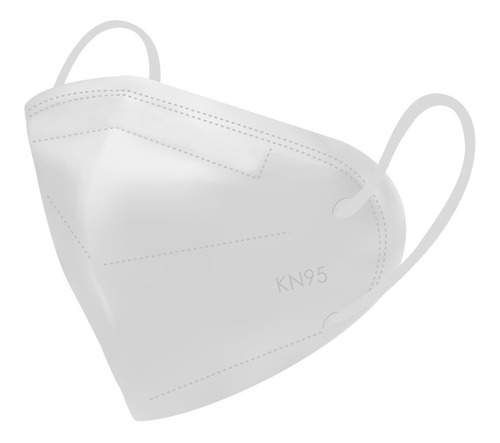 Imagen 2 de 2 de Mascarilla Kn95 Classic Blanco 10 Cajas 10 Un C/u