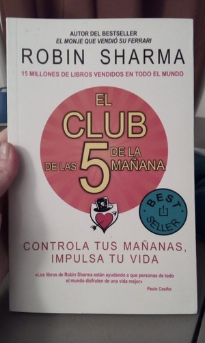 Libro Físico El Club De Las 5am Robin Sharma