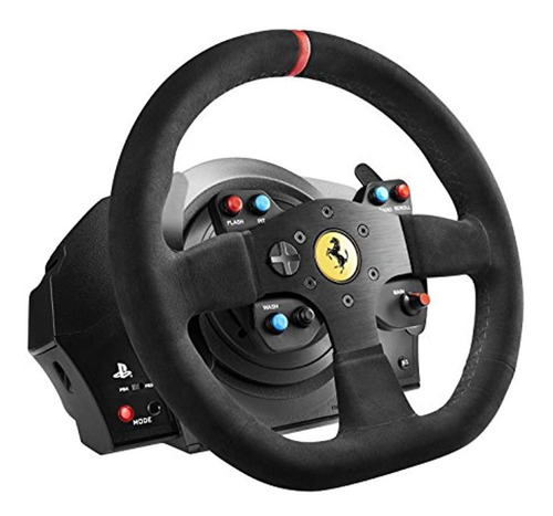 Thrustmaster T300 Ferrari Rw Timon + Pedales Para Ps3 Ps4 Pc