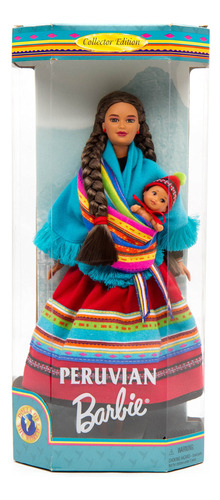 Peruvian Barbie - Colección Muñecas Del Mundo - Edición .
