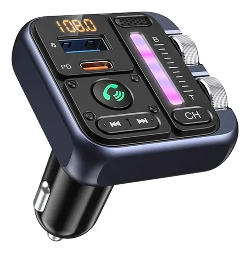 Comunicador Para Auto Bt23 Versión 2 42w Y Microfono