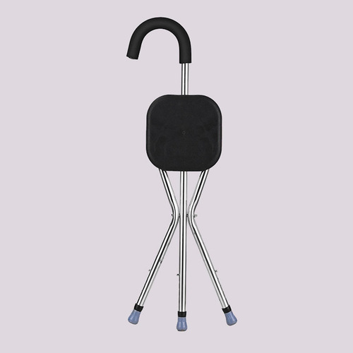 Taburete Asiento Bastón De Viaje 3 Patas Ligero Soporta