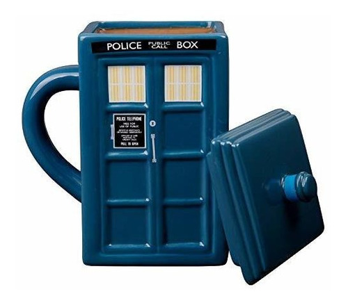 Mugs Taza Del Doctor Who Tardis | Taza De Café De Cerámica