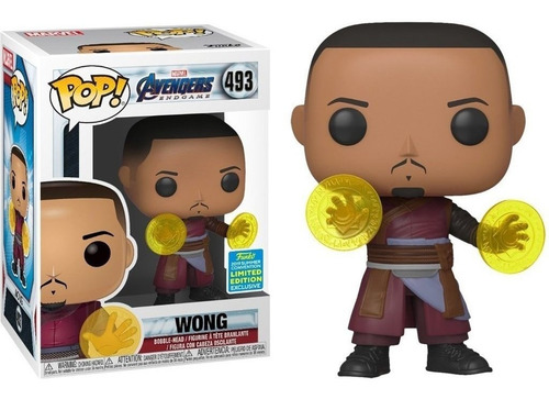 Funko Pop! | Marvel - Wong 493 Sdcc Exclusive Original