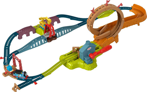 Thomas Friends Toy Train Set Bucle Lanzamiento De Mantenimie