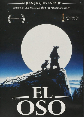 El Oso Jean Jacques Annaud Pelicula Dvd