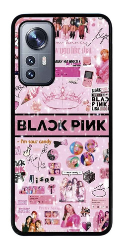 Funda Protector Case Para Xiaomi Mi 12 Lite Black Pink