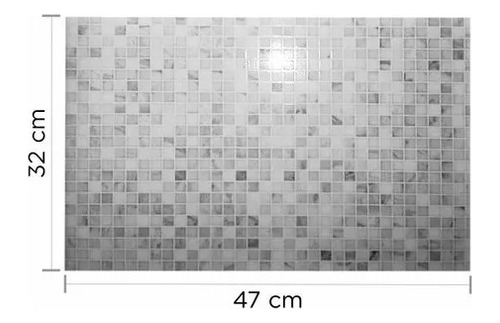 Imagen 2 de 6 de Cerámicos Para Pared Tipo Venecita Sevilla Gris 32x47