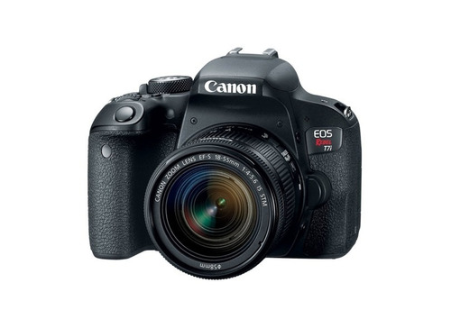 Câmera Canon Eos Rebel T7i 800d Dslr C/ Lente 18-55mm
