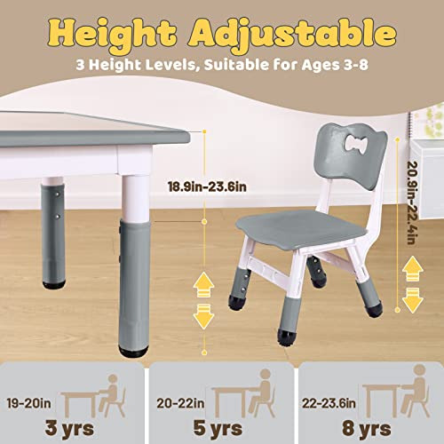 Funlio Juo De Mesa Y 2 Sillas Para Niños, Juo De Mesa Y Sill