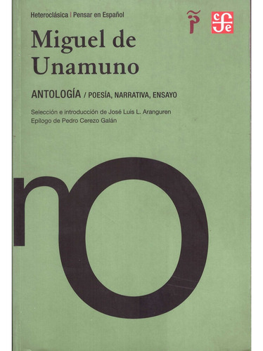 Antologia - Unamuno, Miguel De
