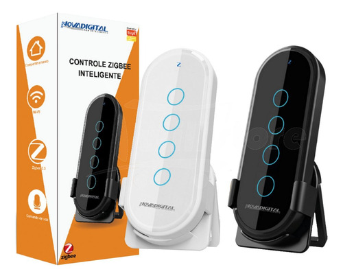 Controle Zigbee De Cena Inteligente 4 Botões Novadigital 