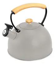 Comprar Caldera De Acero Inoxidable 2.5 L Silbadora Mango De Madera