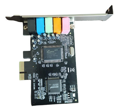 Tarjeta De Sonido Interna Pci Express 5.1 Chip Cmi8769 8 Can