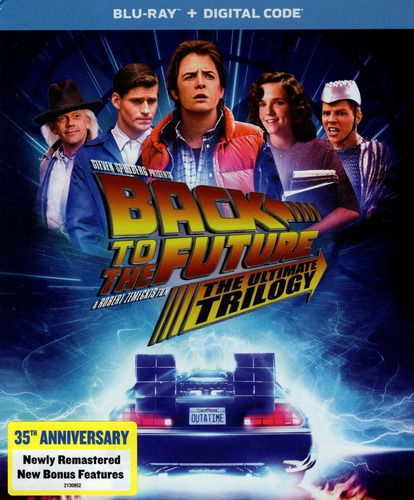 Volver Al Futuro Trilogia 30 Aniversario Peliculas Blu-ray