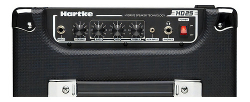 Amplificador Hartke Hd Series Hd25 Combo 25w Preto Cor Preto
