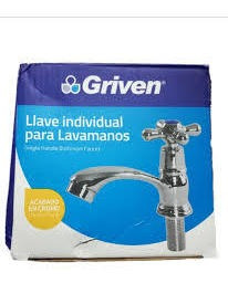 Llave Individual Lavamanos Metal Cromado Orign De Lujo Ofert