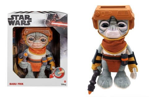 Figura Star Wars Babu Frik Plush, Peluche Disney Mattel