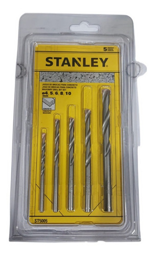 Juego De Mechas Widia Stanley Para Pared Mamposteria St5005