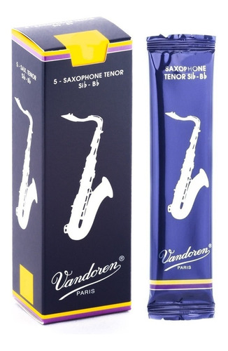 Palheta Vandoren Tradicional Para Sax Tenor - Escolha O Nº