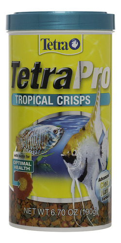 Alimento Tetra Pro Tropical Crisp Bolitas 190g Gourami Angel