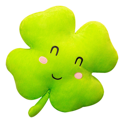 Creatives Luckyly Grass Four Leaf Clovers, Travesseiro, PelĂș