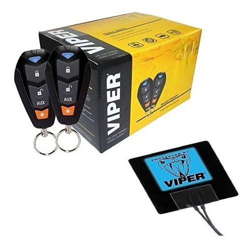 Alarma Viper 3400v + Led Viper + Sirena + Sensor + 2 Control