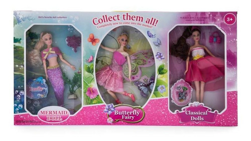 Muñecas Barbie Set Con Accesorios