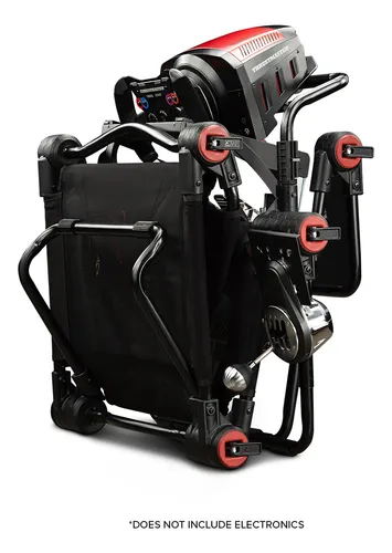 Asiento Simulador Plegable Gaming Racing F-gt Lite Negro Y Rojo