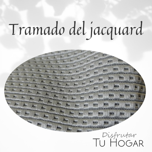Cubrecama Queen 2 1/2 Plazas + Fundas Jacquard Julius Oregon