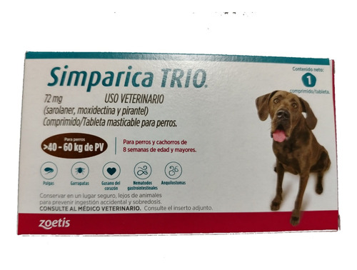 Masticable Perros Zoe Trio Café 1 Tab 40-60kg