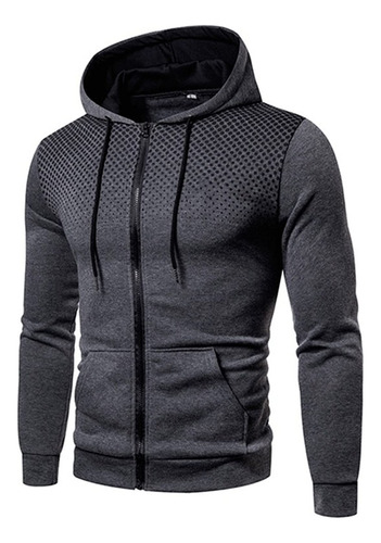 Ra Invierno Capucha Para Hombre Casual Manga Larga Ropa