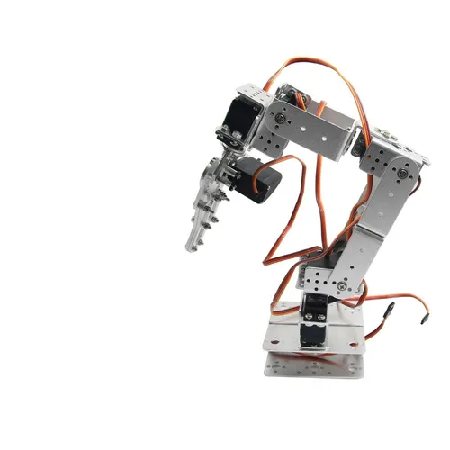 Brazo Robotico Aluminio- Robot 6 Dof Entrega Inmediata