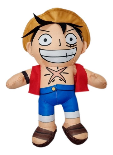 Peluche Monkey D. Luffy 38cm One Piece Muñeco