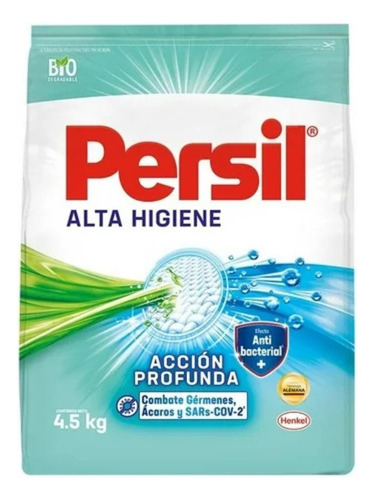 Detergente en Polvo Persil Alta Higiene 4.5kg