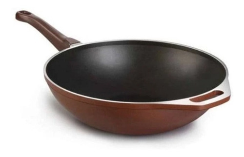 Wok Cucina Donna Color Marrón