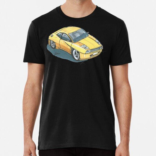 Remera Fiat Coupe Amarillo Algodon Premium