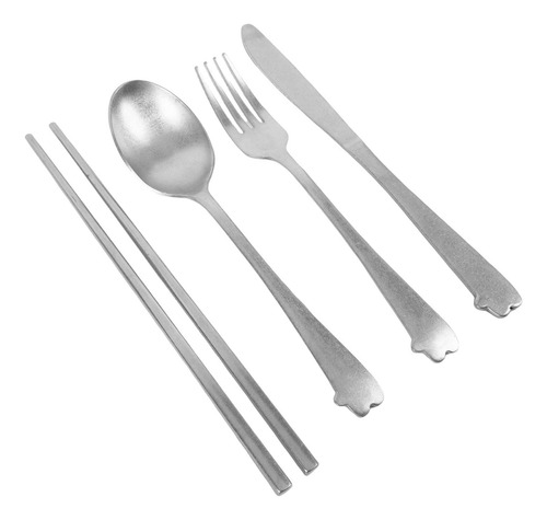 Juego De Cubiertos De Acero Inoxidable, Vajilla, Cuchara Pla