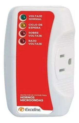 Protector De Voltaje Exceline Para Hornos Microondas 120v