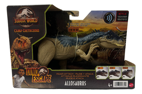 Dinossauro Jurassic World Brinquedo Dino Com Som Articulado