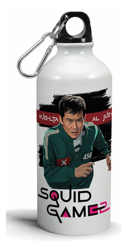 Botella Caramañola Squid Game Juego Del Calamar