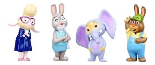 12pcs Zootopia Zootropolis Figura Modelo Juguete Regalo 8cm