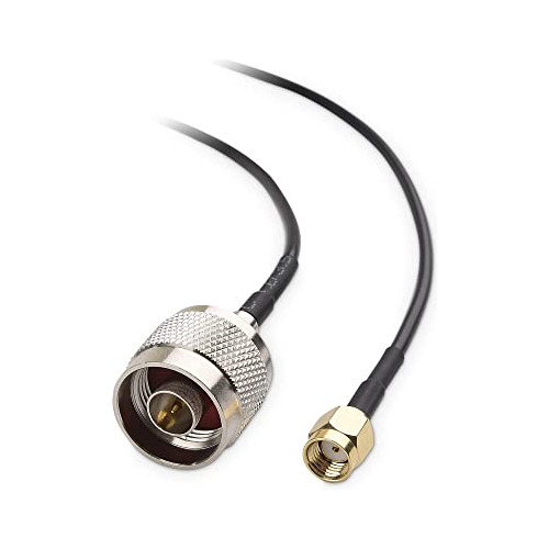 Adaptador De Cable Coaxial Rpsma Macho N Macho De 3 Pie...