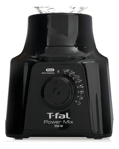 Licuadora T-fal Power Mix Ln2898mx 2l Negro Vaso Cristal