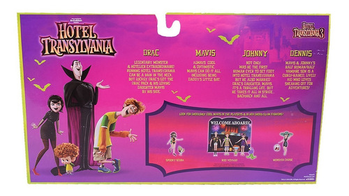 Hotel Transylvania Figuras Multipack. Jazware