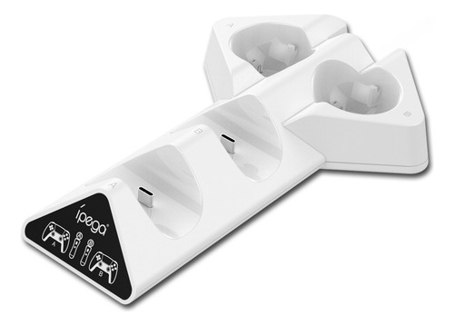 Base Carregadora 4 Em 1 Compatível Com Controle Ps5 Ps Move