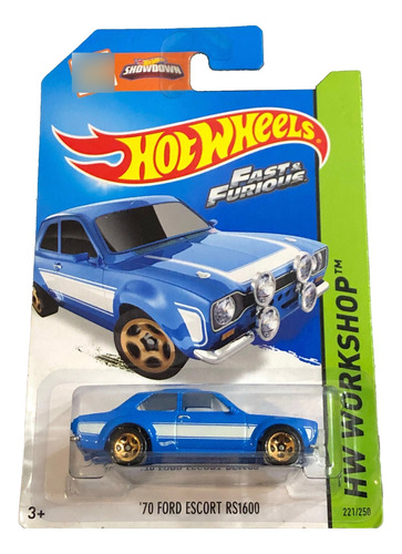 Hot Wheels Fast & Furios Ford Scort Rs 1600 - 2013