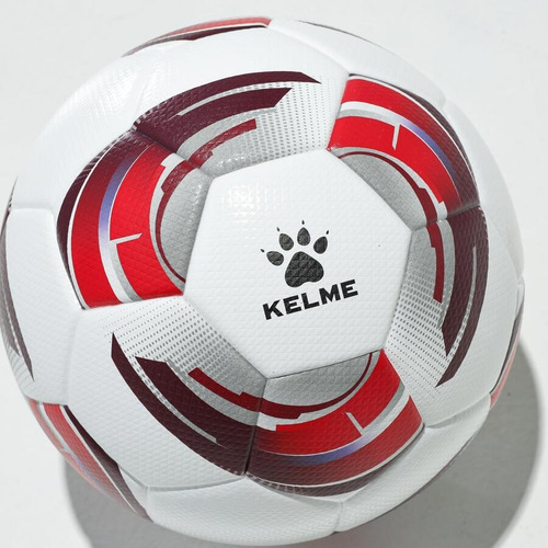 Pelota De Fútbol Césped Natural White Red Color Blanco