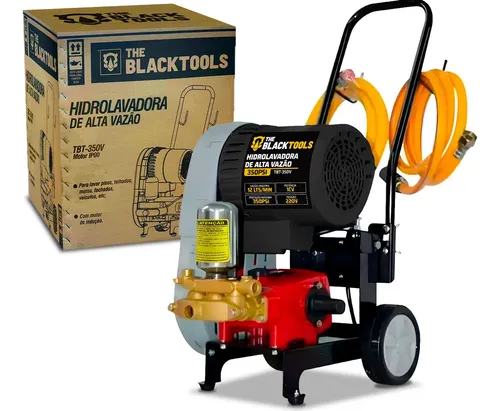 Lavadora De Alta Vazão 1hp 350 Libras Monofásico 220v The Black Tools TBT-350V