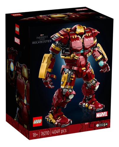 Lego 76210 Hulkbuster Cantidad De Piezas 4049